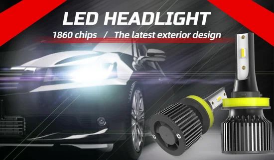 Bombillos LED H4 Luz LED Car 12000 Lumens Csp 1860 Foco LED H7 PARA Autos Carro Luces LED Headlight